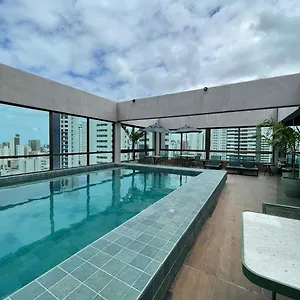  Apartamento Novissimo Flat Rooftop Apto 405 - 2 Pessoas Brasil